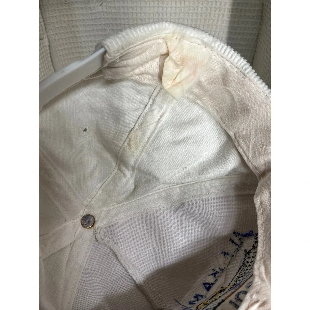 Nautical Mens Unbranded Alaska Marine Hwy MV Columbia Hat OS White